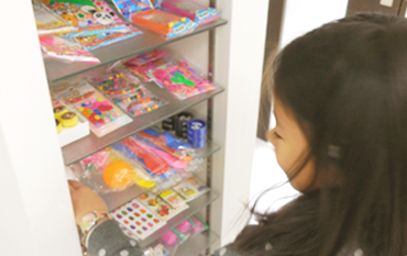 おおもりKids矯正歯科お土産コーナー