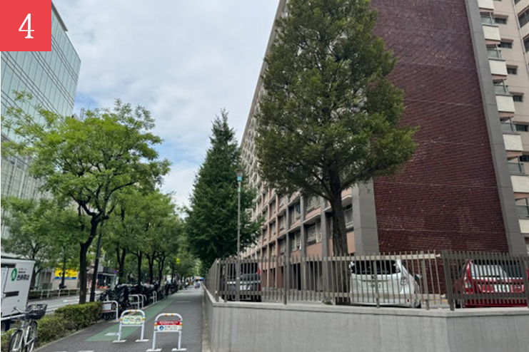 大森駅前住宅近辺・大森キッズ矯正歯科アクセス写真